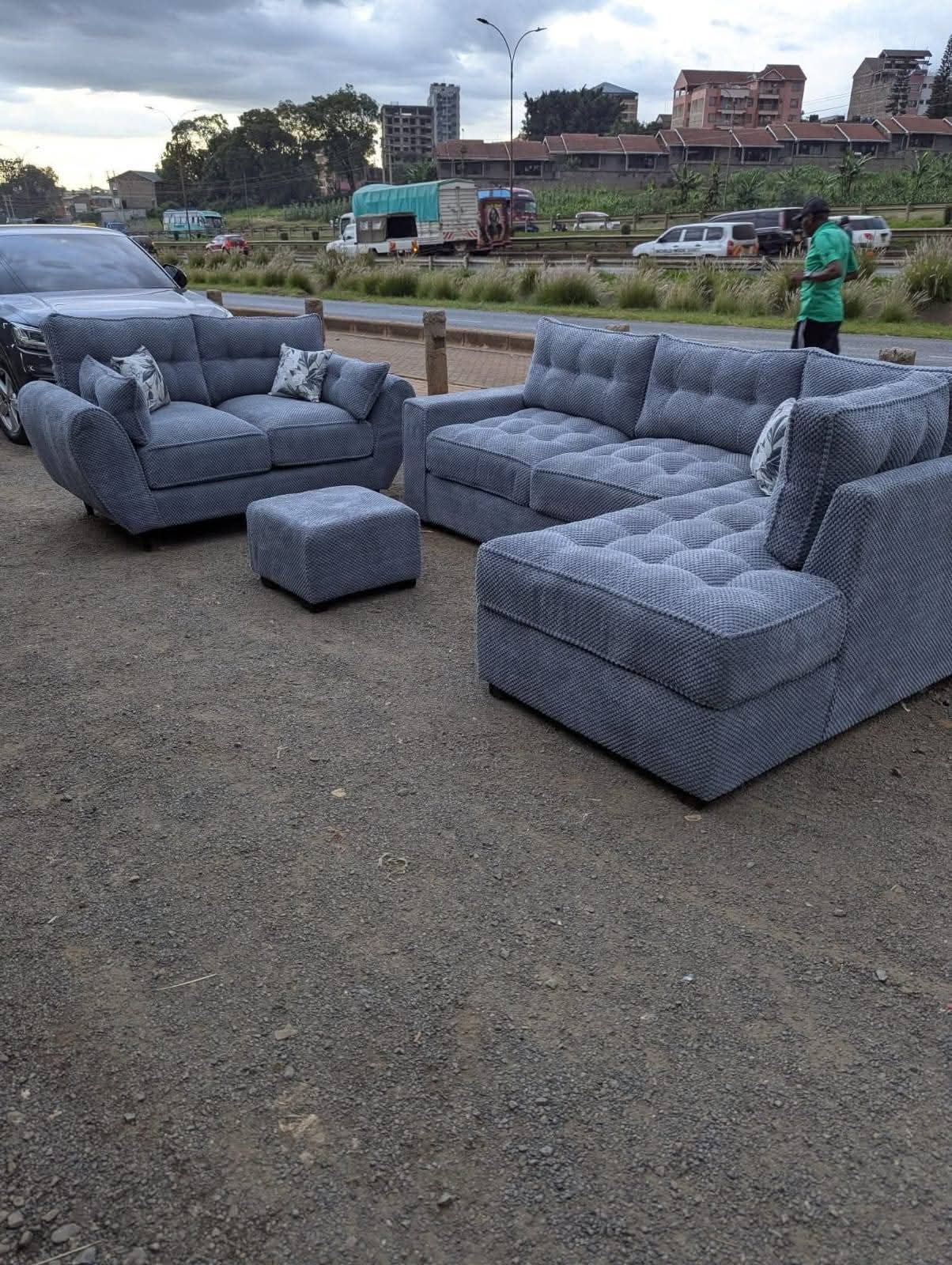Maua Harmony L-Shape Sectional Sofa